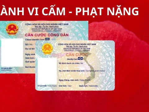 Người dân chú ý dùng căn cước/CCCD theo cách này có thể bị phạt tới 6 triệu đồng, tránh ngay