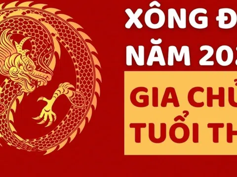 Xem tuổi xông nhà năm 2025 cho gia chủ tuổi Thìn, để đạt đỉnh cao sự nghiệp, tiền của đầy nhà