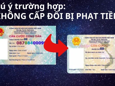 Từ 1/7/2025 người dân buộc phải cấp đổi sang căn cước, cố tình dùng CCCD sẽ bị phạt phải không?