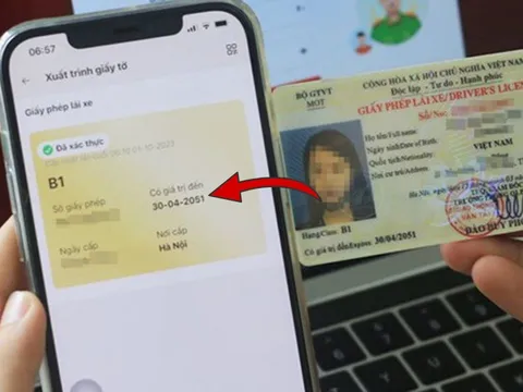 Kể từ 2/2025: Thời hạn dài nhất, ngắn nhất của bằng lái xe cập nhật VNeID, người dân cần biết