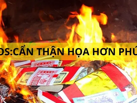 Ngày Tết, hóa vàng cho thần linh tổ tiên phải biết điều này kẻo tài lộc hao tổn gia đình khó giàu