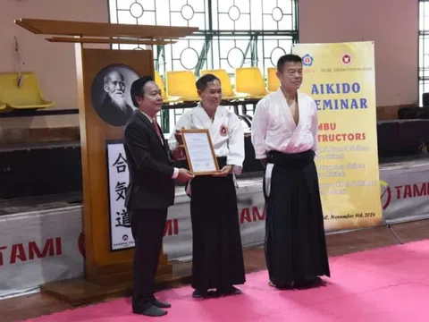 Seminar tập huấn Aikido: Học hỏi chuyên môn từ các bậc thầy đến từ Akikai