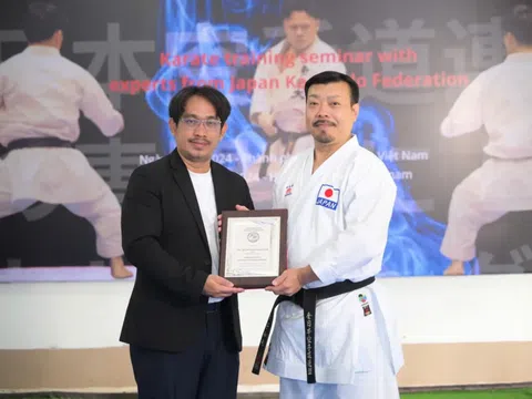 Cơ hội để các võ sinh và HLV Karate Việt học hỏi từ những bậc thầy quốc tế!