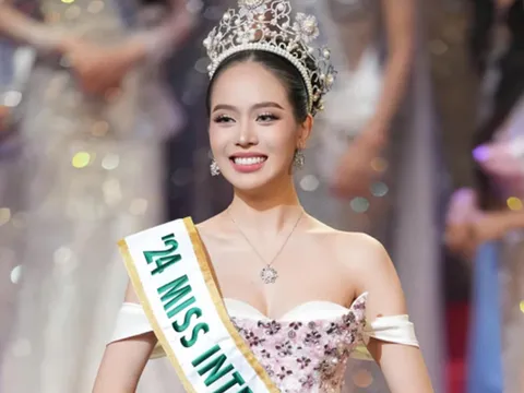 Hoa hậu Thanh Thủy gặp sự cố nhầm lẫn sau khi đăng quang Miss International 2024