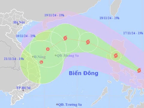 Siêu bão Man-yi giật trên cấp 17, thời điểm nào sẽ đi vào biển Đông?