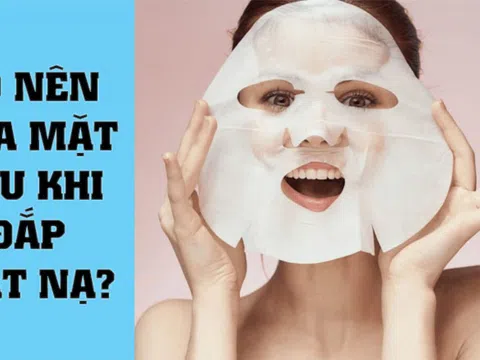 Có nên rửa mặt ngay sau khi đắp mặt nạ? Tần suất đắp mặt nạ như thế nào là tốt?