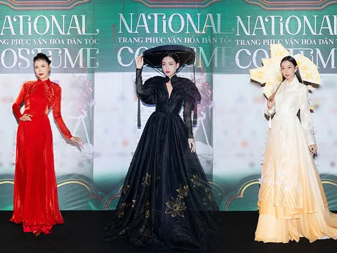 Minh Tú, Thùy Tiên đổ bộ thảm đỏ National Costume MGVN 2024