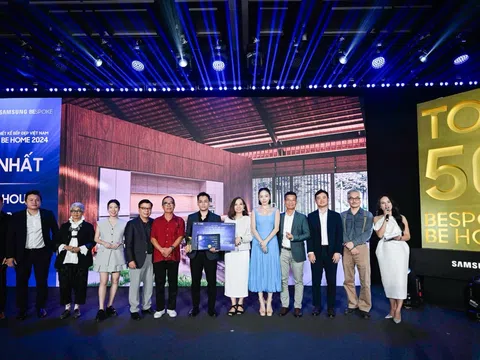 Samsung vinh danh các tác phẩm chiến thắng Giải Thưởng Thiết Kế Bếp Đẹp Việt Nam - Bespoke Be Home 2024
