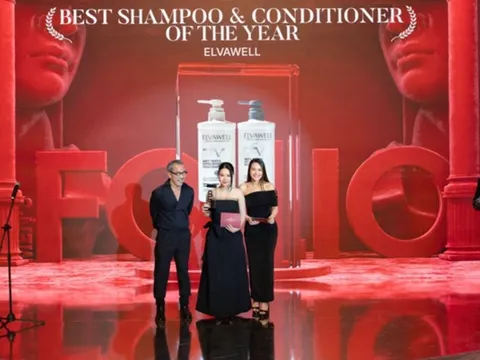 Elvawell xuất sắc đạt giải BEST SHAMPOO & CONDITIONER OF THE YEAR do tạp chí đa quốc gia MEN’S FOLIO bình chọn