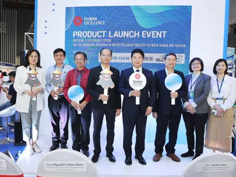 Taiwan Excellence ra mắt các công nghệ tiên tiến ngành nước tại VIETWATER 2024