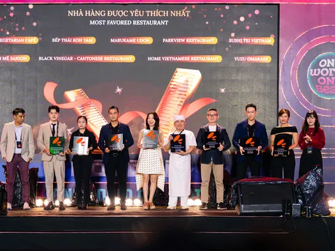 Lễ trao giải Flavors Awards 2024: Tiếp nối sứ mệnh vinh danh những cái tên nổi bật trong ngành F&B Việt Nam