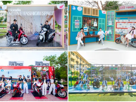 Hơn 150.000 sinh viên đồng hành cùng Honda UNI TOUR 2024 – Tỏa sáng chất riêng