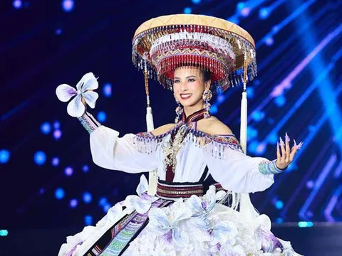 Bí mật đằng sau "Vũ điệu Hoa Ban" - National Costume gây sốt tại Miss Charm 2024