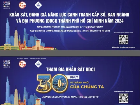 Thành phố Hồ Chí Minh triển khai khảo sát DDCI năm 2024