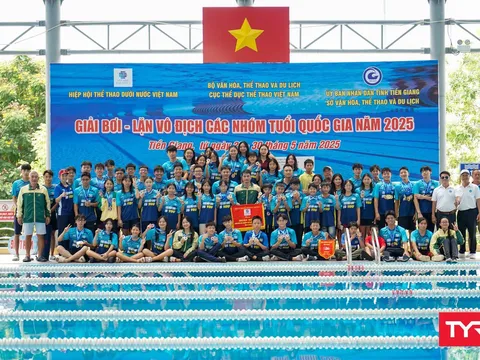 TP.HCM Thống Trị Giải Bơi – lặn Các nhóm tuổi Quốc gia 2025 với 52 HCV