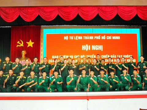 Đội tuyển Bộ Tư lệnh TP.HCM: Mồ hôi đổ ở thao trường, huy chương chờ trên sàn đấu