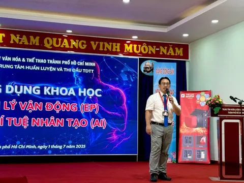 TP.HCM: Hội thảo Ứng dụng khoa học Sinh lý vận động và Trí tuệ nhân tạo trong huấn luyện TDTT