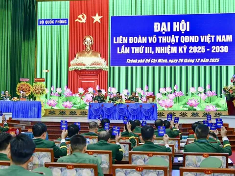 Đại hội Liên đoàn Võ thuật QĐND Việt Nam: Bầu ra Ban chấp hành nhiệm kỳ 2025 – 2030