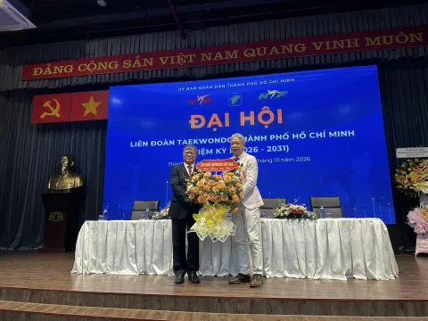 Đại hội Liên đoàn Taekwondo TP.HCM nhiệm kỳ I (2026 – 2030): Bước chuyển quan trọng của thể thao Thành phố trong giai đoạn hội nhập