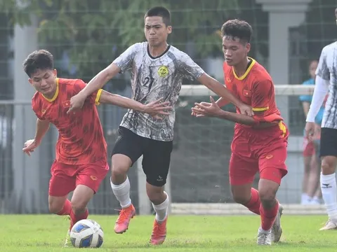 U20 Việt Nam bị đội hạng Nhất cầm hòa trước ngày sang UAE