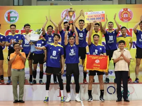 Xác định đội bóng chuyền 'đầu tiên' được dự Cúp Hùng Vương 2023