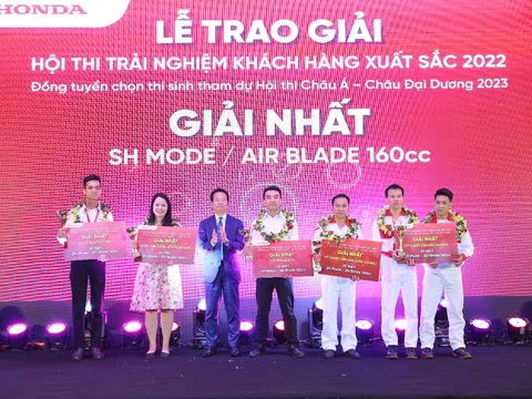 Honda Việt Nam công bố kết quả Hội thi Trải nghiệm Khách hàng xuất sắc 2022 & Đồng tuyển chọn thí sinh tham dự Hội thi kỹ thuật viên xuất sắc Châu Á –  Châu Đại Dương 2023 dành cho Lĩnh vực Ô tô