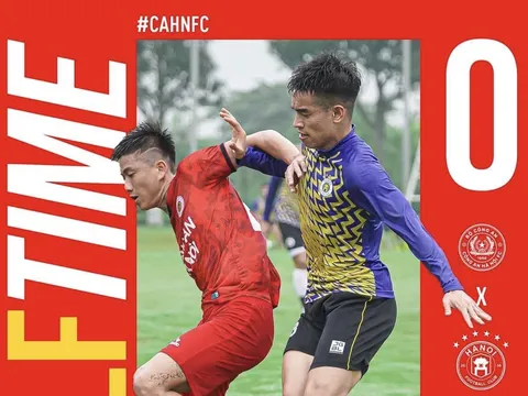 Hà Nội FC ‘đả bại’ CAHN trước thềm V-League trở lại