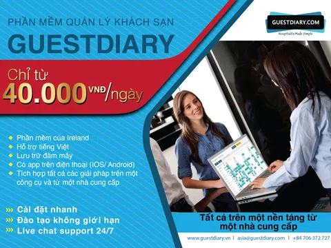 Chiến lược quản trị tối ưu cho khách sạn, nhà nghỉ với giải pháp quản lý GuestDiary