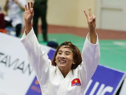 Judo Việt Nam: Hoàng Thị Tình giành suất dự Olympic 2024