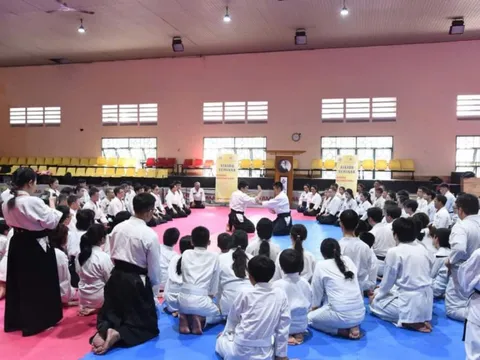 Seminar tập huấn Aikido: Học hỏi chuyên môn từ các bậc thầy đến từ Akikai