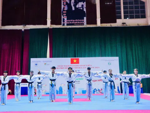 Bùng nổ tinh thần sinh viên tại Giải Taekwondo TP.HCM lần 2 năm 2024