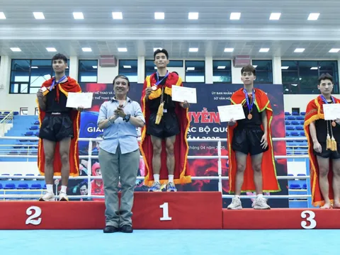 ​Bình Định giành ngôi nhất toàn đoàn nội dung đối kháng tại Giải Vô địch các CLB Võ cổ truyền Quốc gia 2025
