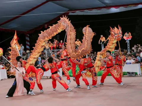 Hồi trống khai hội và những khoảnh khắc bùng nổ tại Giải vô địch Lân Sư Rồng Các đội mạnh Toàn quốc lần I 2025