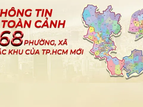 TP HCM: Ra mắt công cụ tra cứu nhanh 168 phường, xã, đặc khu mới