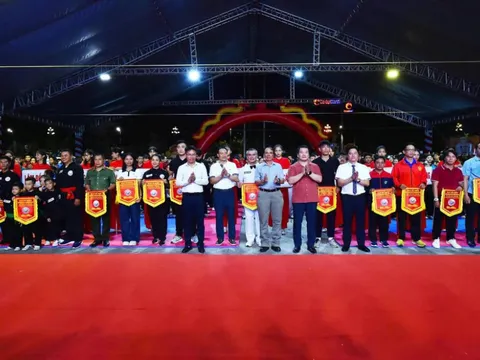 Khai mạc Giải vô địch trẻ Võ cổ truyền Quốc gia 2025: Gần 900 võ sĩ tranh tài tại Thanh Hóa