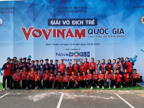 TP.HCM dẫn đầu Giải Vô địch Trẻ Vovinam Quốc gia 2025 với 18 HCV