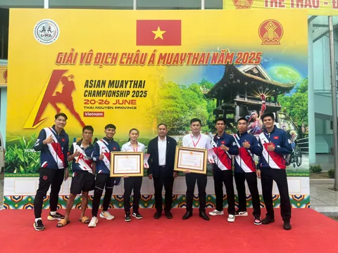 Muay TP.HCM đóng góp lớn cho thành công của Việt Nam tại Giải vô địch Muay Châu Á 2025