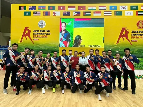 Muay Việt Nam giành nhất toàn đoàn tại Giải Vô địch Châu Á 2025