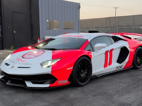 Dàn "siêu bò" Lamborghini Huracan hàng độc tham dự Gumball 3000 2024