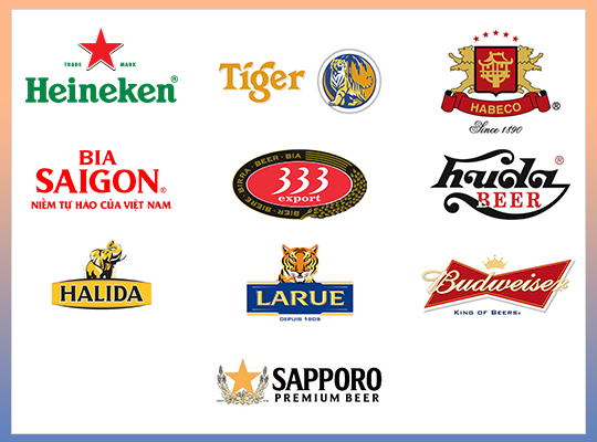 So sánh bia Sài Gòn với các hãng bia khác trên thị trường 