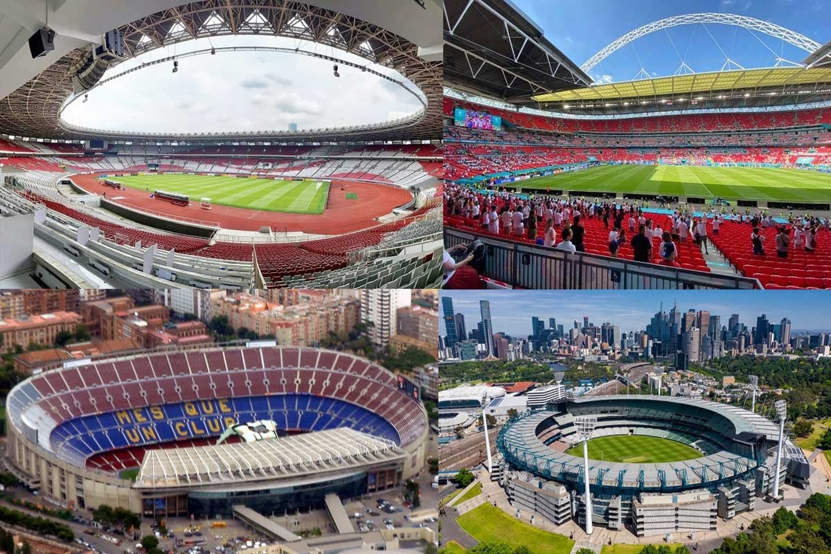 Một số sân vận động lớn nhất thế giới
