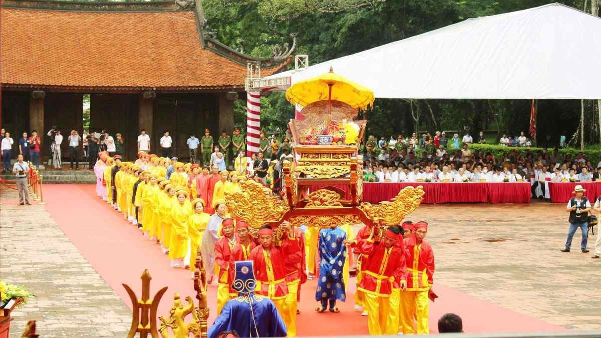 Lễ hội Lam Kinh được tổ chức bởi Hội đồng họ Lê