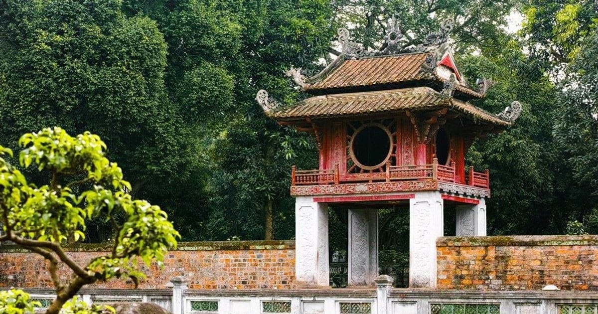 Văn Miếu được xây dựng từ thời vua Lý Thánh Tông vào năm 1070