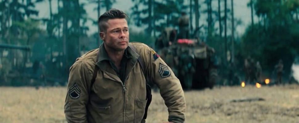 Brad Pitt vào vai chỉ huy đội xe tăng trong bộ phim Cuồng nộ và góp phần vào sự thành công của bộ phim