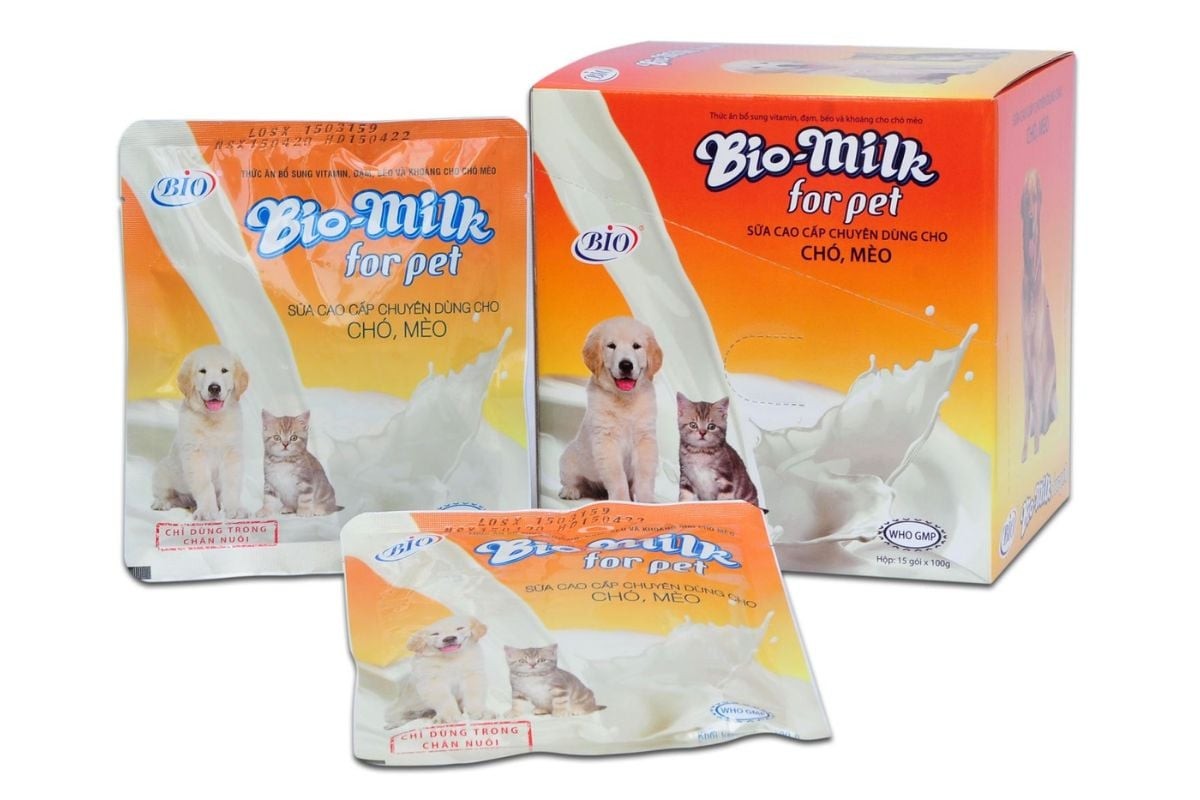 Bio Milk cung cấp nhiều chất dinh dưỡng cho mèo con dưới 2 tuổi