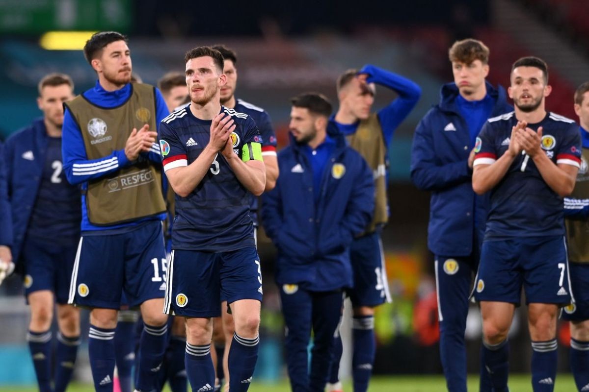 Trong kỳ EURO 2020, đội tuyển Scotland nhận kết quả cay đắng khi lọt vào bảng đấu tử thần