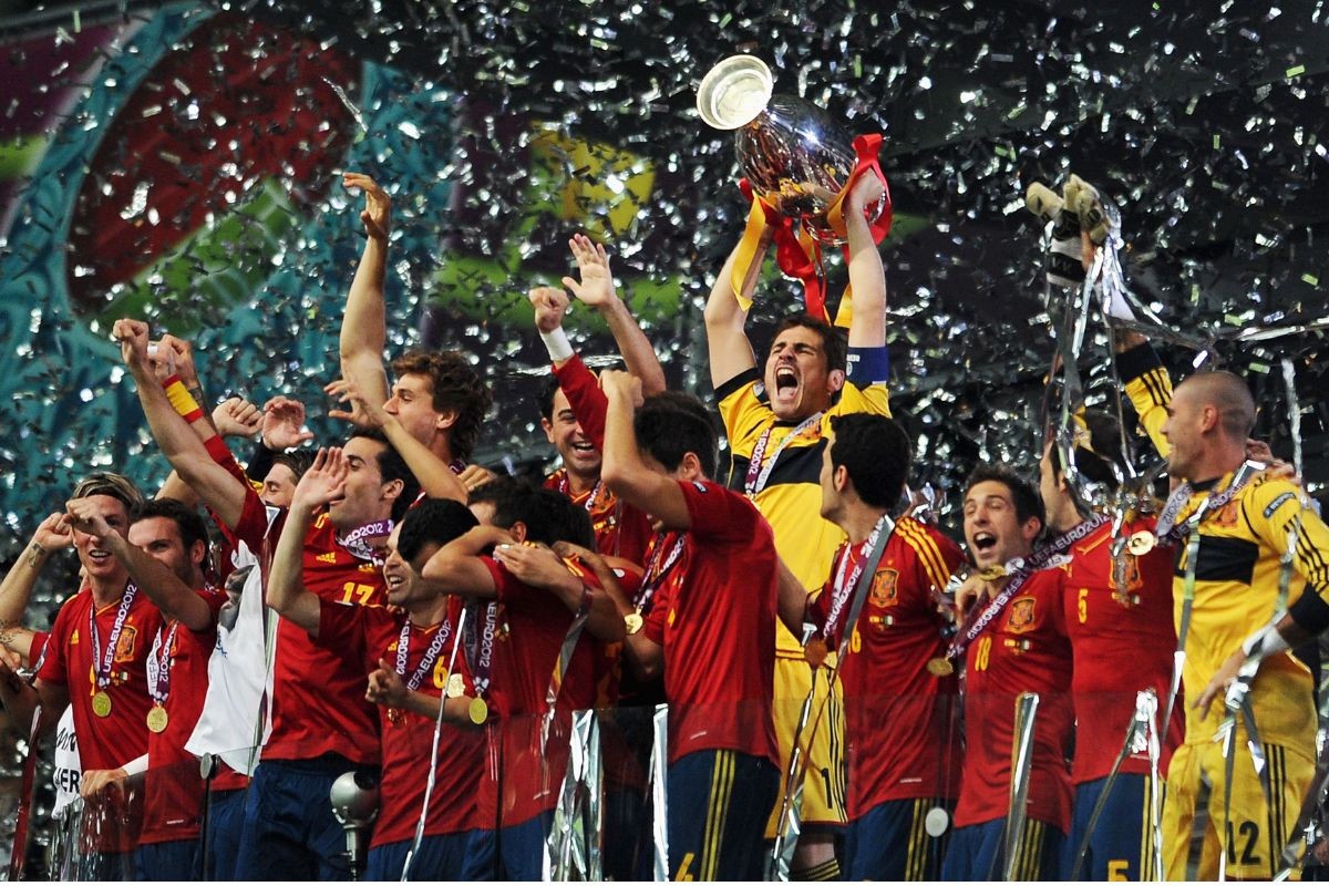 Tây Ban Nha là đội bóng đăng quang giải vô địch bóng đá châu Âu năm 2012