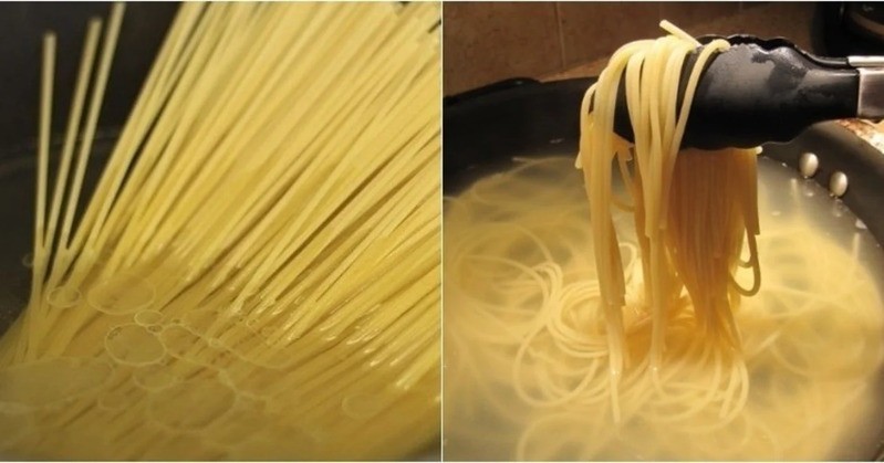 Mỳ Ý cần phải luộc trong khoảng 10 phút để mỳ có độ chín vừa đủ