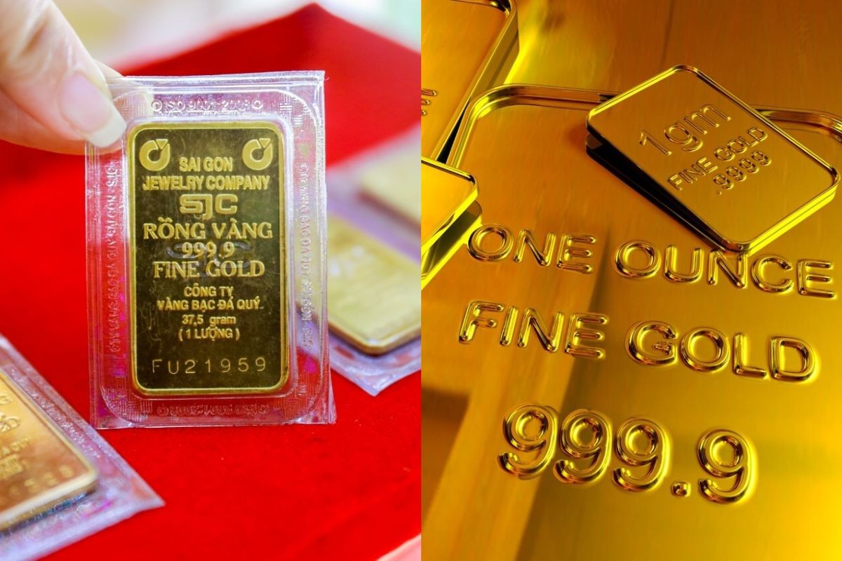 Vàng SJC vẫn thuộc vàng 9999, nhưng do Công ty Vàng bạc đá quý Sài Gòn sản xuất