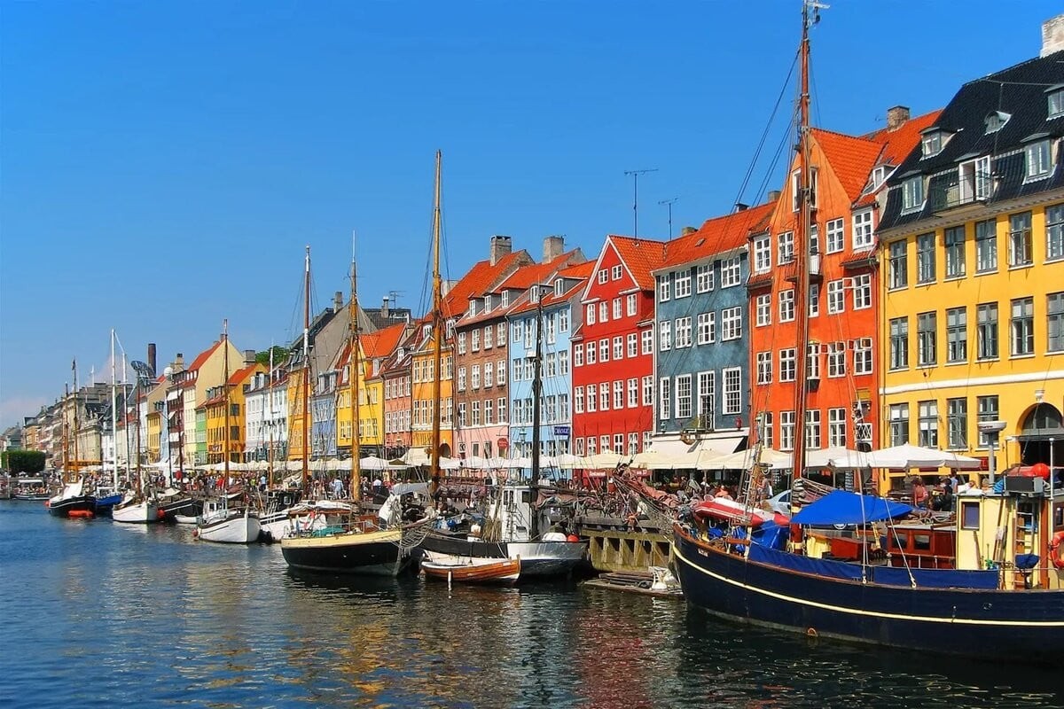 Copenhagen - Đan Mạch gây ấn tượng bởi không gian thoáng rộng, xanh sạch